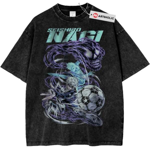 Seishiro Nagi Shirt, Blue Lock Shirt, Anime Shirt, Vintage Tee
