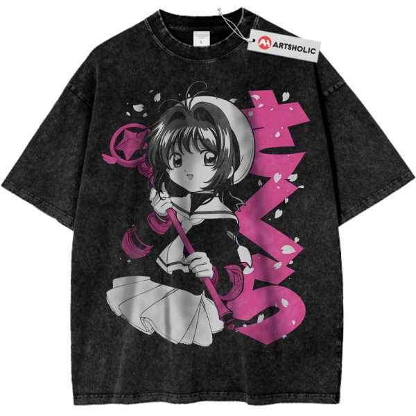 Sakura Kinomoto Shirt, Cardcaptor Sakura Shirt, Anime Shirt, Vintage Tee