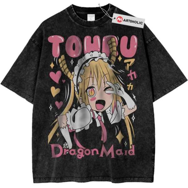 Tohru Shirt, Miss Kobayashi's Dragon Maid Shirt, Anime Shirt, Vintage T-Shirt