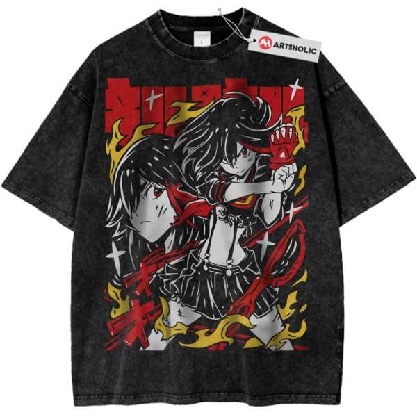 Ryuko Matoi Shirt, Kill la Kill Shirt, Anime Shirt, Vintage Tee