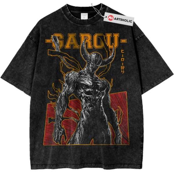 Garou Shirt, One Punch Man Shirt, Anime Shirt, Vintage Tee