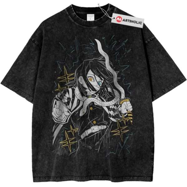 Obanai Iguro Shirt, Demon Slayer Shirt, Anime Shirt, Vintage T-Shirt