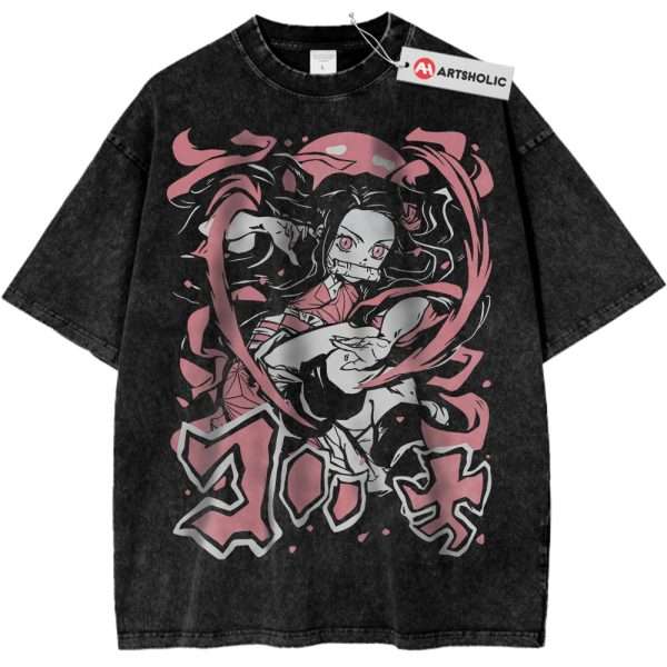 Nezuko Kamado Shirt, Demon Slayer Shirt, Anime Shirt, Vintage Tee