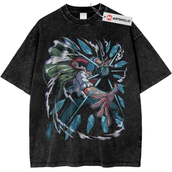 Aokiji - Kuzan Shirt, One Piece Shirt, Anime Shirt, Vintage T-Shirt