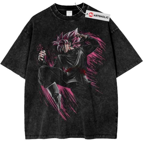 Goku Black Shirt, Dragon Ball Shirt, Anime Shirt, Vintage Tee