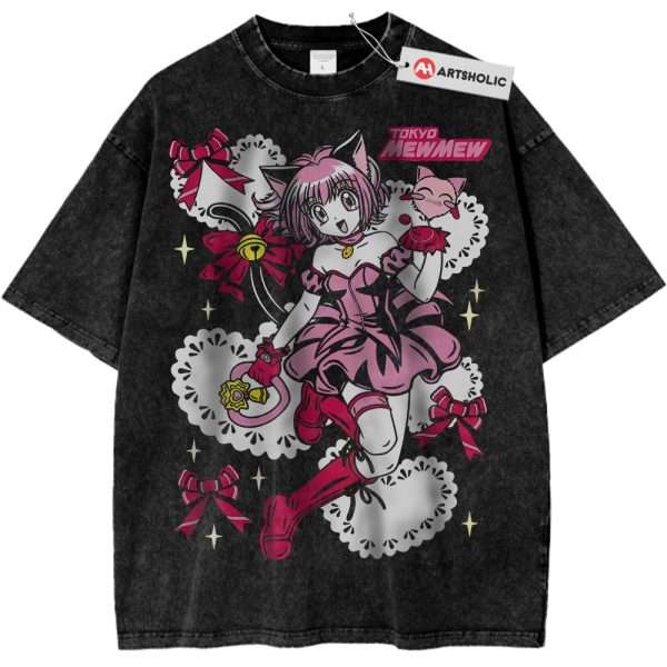 Ichigo Momomiya Shirt, Tokyo Mew Mew Shirt, Anime Shirt, Vintage T-Shirt