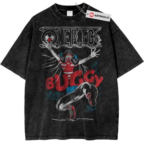 Buggy Shirt, One Piece Shirt, Anime Shirt, Vintage Tee