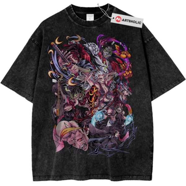 Upper Moons - Demon Slayer Shirt, Anime Shirt, Vintage Tee