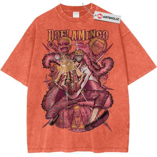Donquixote Doflamingo Shirt, One Piece Shirt, Anime Shirt, Vintage Tee