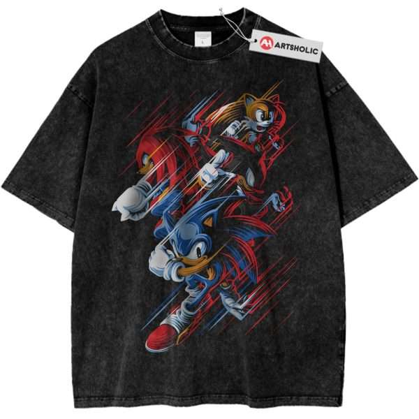 Sonic the Hedgehog Shirt, Animated Shirt, Vintage Tee