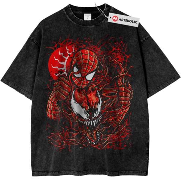Spider-Man vs Carnage Shirt, Marvel Comics Shirt, Vintage Tee