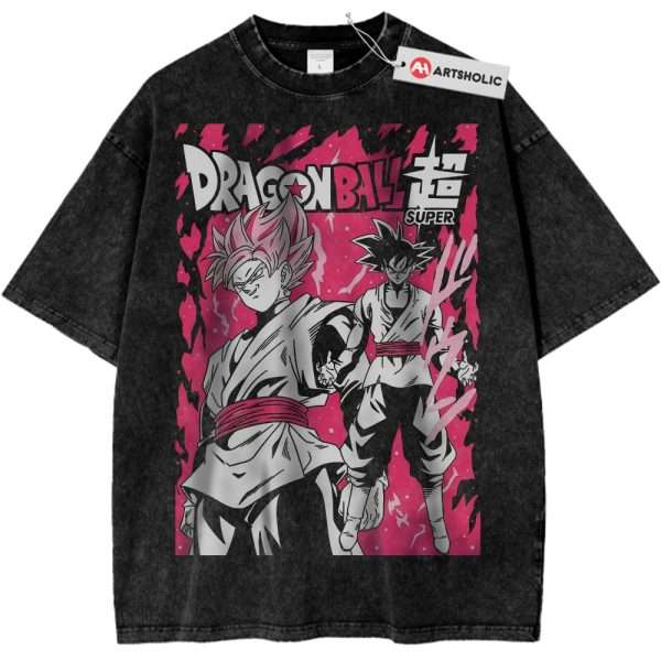 Goku Black Shirt, Dragon Ball Shirt, DBZ Shirt, Anime Shirt, Vintage Tee