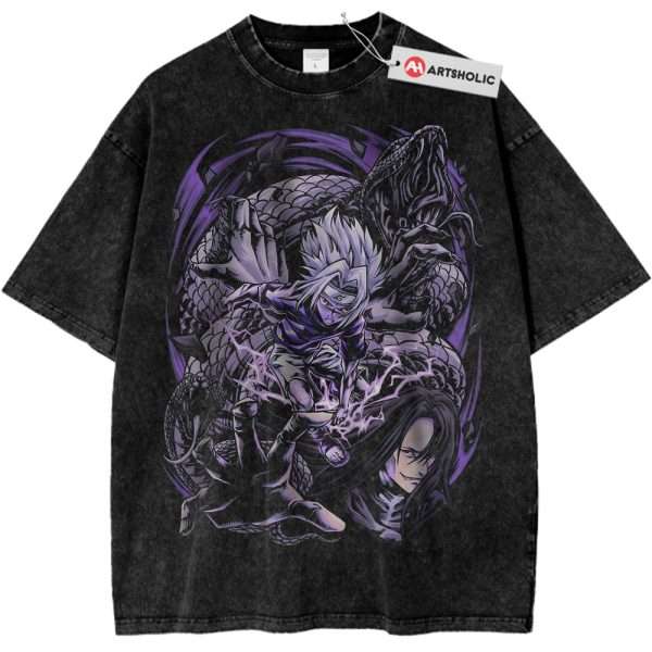 Sasuke Uchiha Shirt, Naruto Shirt, Anime Shirt, Vintage Tee