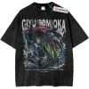 Giyu Tomioka Shirt, Demon Slayer Shirt, Anime Shirt, Vintage T-Shirt