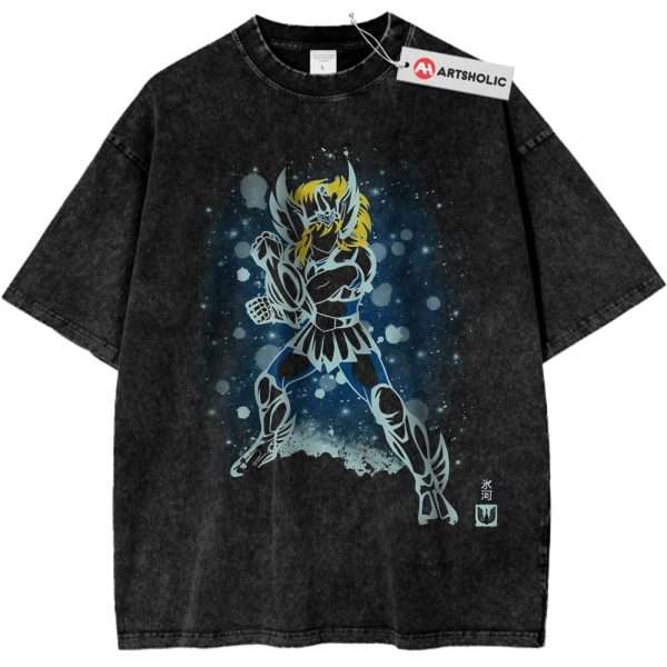 Cygnus Hyoga Shirt, Saint Seiya Shirt, Anime Shirt, Vintage T-Shirt