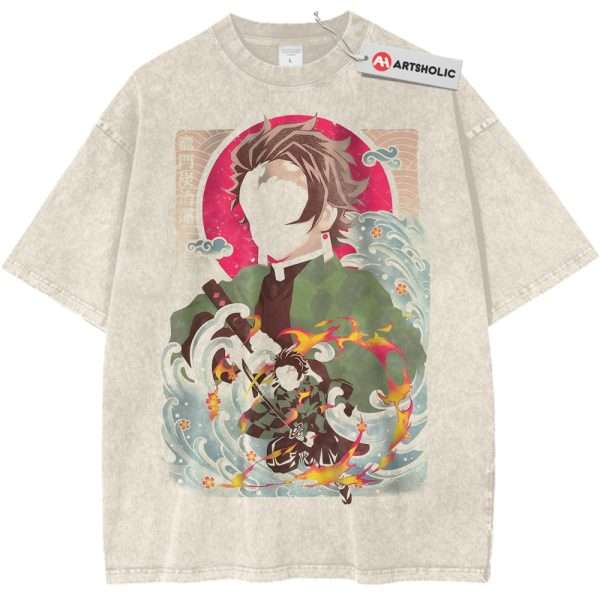 Tanjiro Kamado Shirt, Demon Slayer Shirt, Anime Shirt, Vintage T-Shirt
