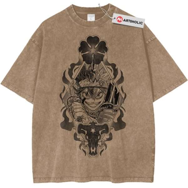 Asta Shirt, Black Clover Shirt, Anime Shirt, Vintage Tee