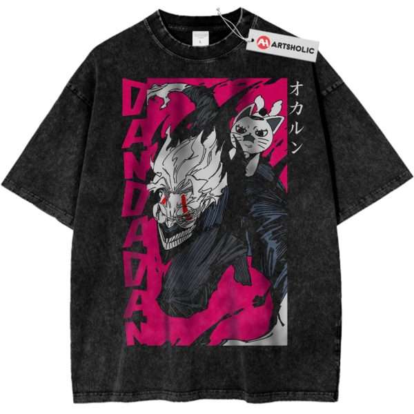 Turbo Granny vs Okarun Shirt, Dandadan Shirt, Anime Shirt, Vintage T-Shirt