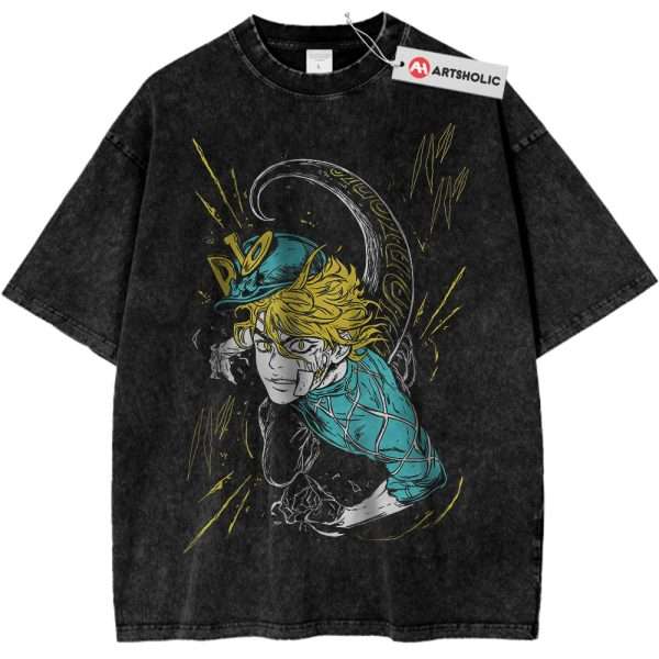Dio Brando Shirt, JoJo's Bizarre Adventure Shirt, Anime Shirt, Vintage T-Shirt