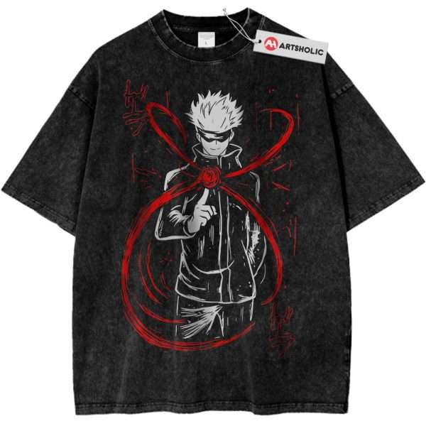 Satoru Gojo Shirt, Jujutsu Kaisen Shirt, Anime Shirt, Vintage T-Shirt