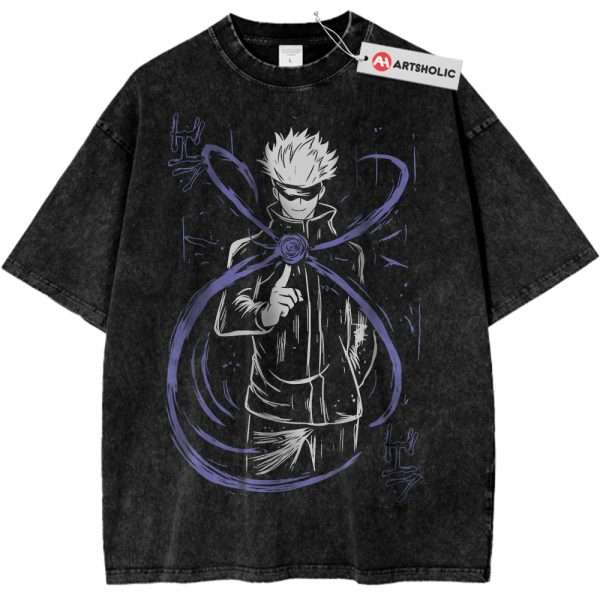 Satoru Gojo Shirt, Jujutsu Kaisen Shirt, Anime Shirt, Vintage Tee