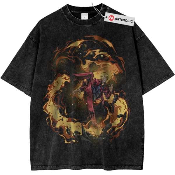Vinsmoke Sanji Shirt, One Piece Shirt, Anime Shirt, Vintage Tee