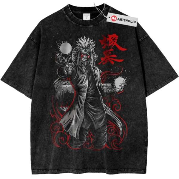 Jiraiya Shirt, Naruto Shirt, Anime Shirt, Vintage T-Shirt
