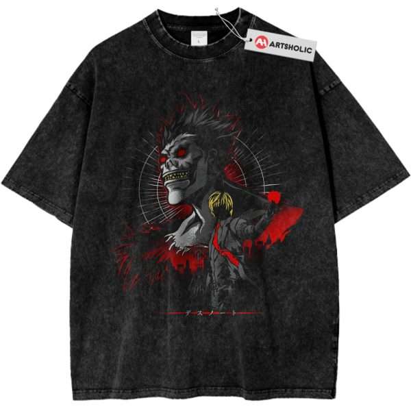 Light Yagami vs Ryuk Shirt, Death Note Shirt, Anime Shirt, Vintage T-Shirt
