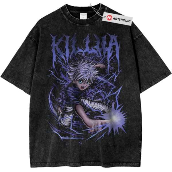Killua Zoldyck Shirt, Hunter x Hunter Shirt, HxH Shirt, Anime Shirt, Vintage Tee