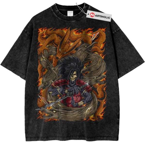 Madara Uchiha Shirt, Naruto Shirt, Anime Shirt, Vintage Tee