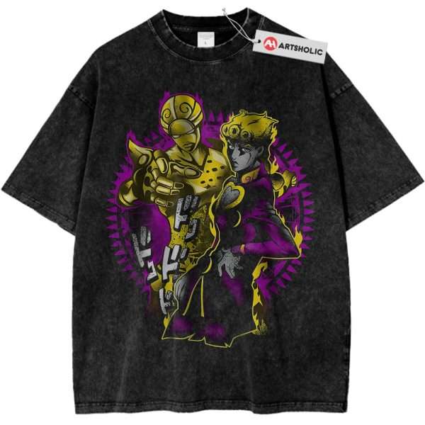 Giorno Giovanna Shirt, JoJo's Bizarre Adventure Shirt, Anime Shirt, Vintage Tee