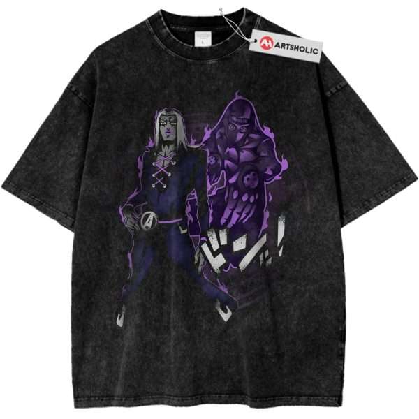 Leone Abbacchio Shirt, JoJo's Bizarre Adventure Shirt, Anime Shirt, Vintage T-Shirt