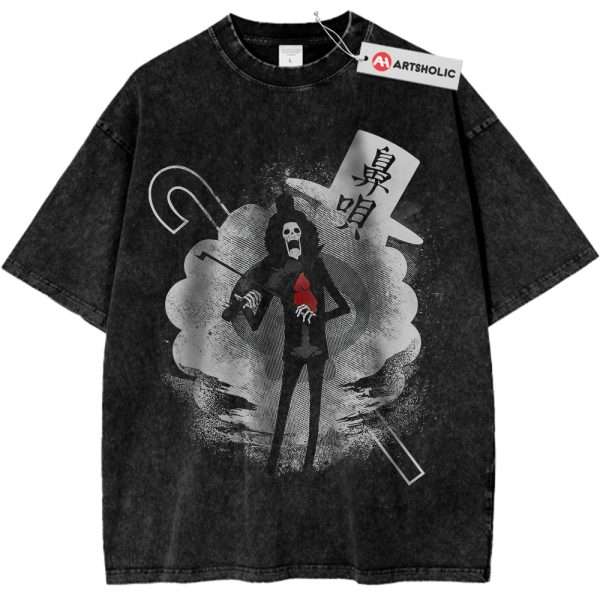 Brook Shirt, One Piece Shirt, Anime Shirt, Vintage Tee