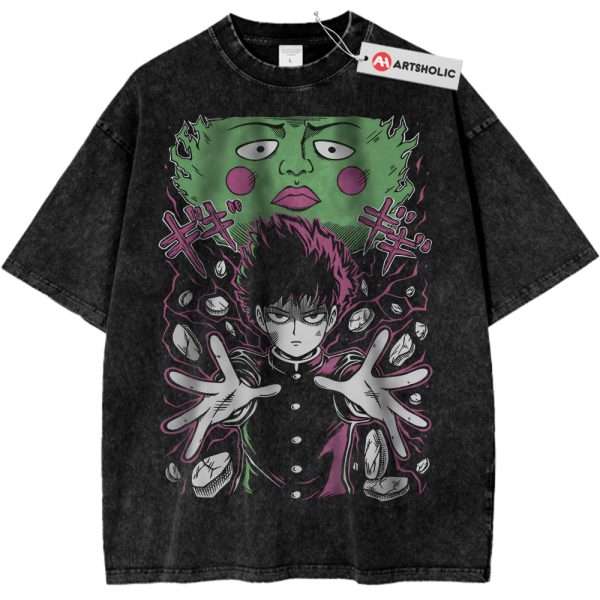 Shigeo Kageyama Shirt, Mob Psycho 100 Shirt, Anime Shirt, Vintage Tee