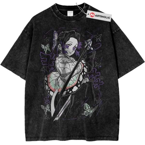 Shinobu Kocho Shirt, Demon Slayer Shirt, Anime Shirt, Vintage Tee