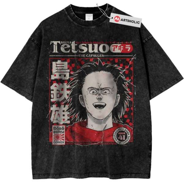 Tetsuo Shima Shirt, Akira Shirt, Anime Shirt, Vintage Tee