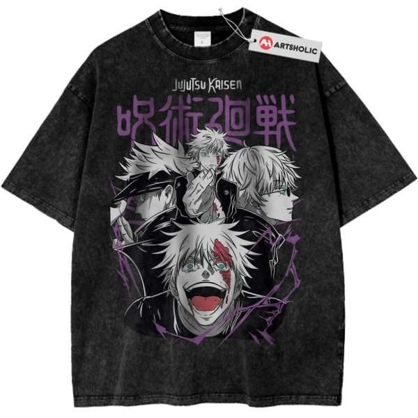 Satoru Gojo Shirt, Jujutsu Kaisen Shirt, Anime Shirt, Vintage T-Shirt