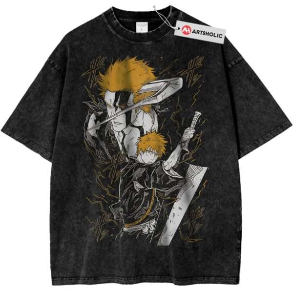 Ichigo Kurosaki Shirt, Bleach Shirt, Anime Shirt, Vintage Tee