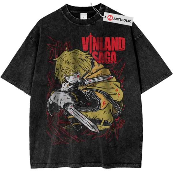 Thorfinn Shirt, Vinland Saga Shirt, Anime Shirt, Vintage T-Shirt