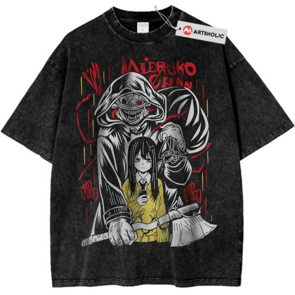 Miko Yotsuya Shirt, Mieruko-chan - Slice of Horror Shirt, Anime Shirt, Vintage T-Shirt