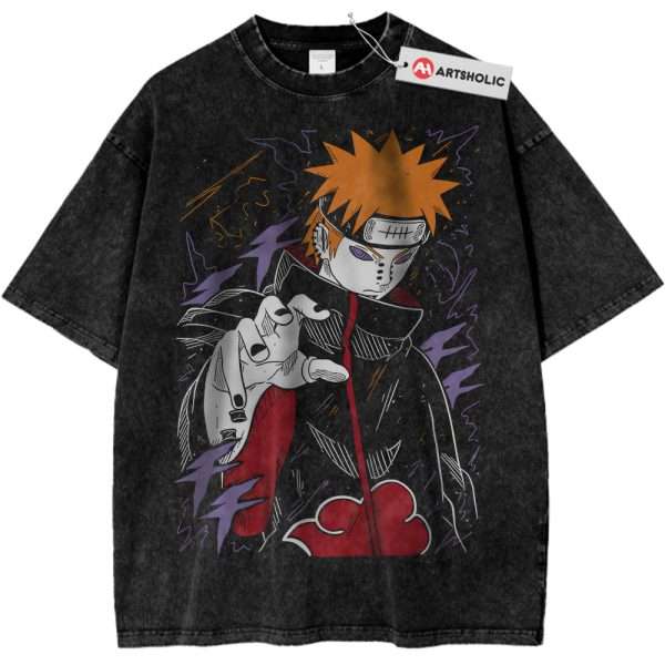 Pain - Nagato Uzumaki Shirt, Naruto Shirt, Anime Shirt, Vintage T-Shirt