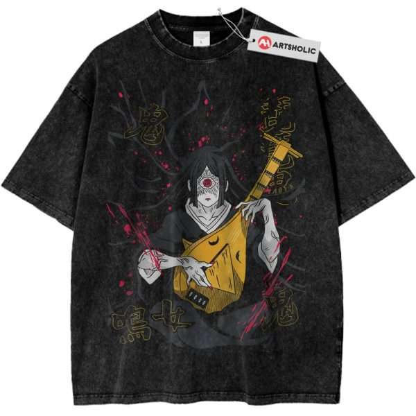 Nakime Shirt, Demon Slayer Shirt, Anime Shirt, Vintage T-Shirt