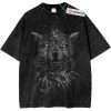 Wolf vs Snake Shirt, Animal Shirt, Vintage T-Shirt