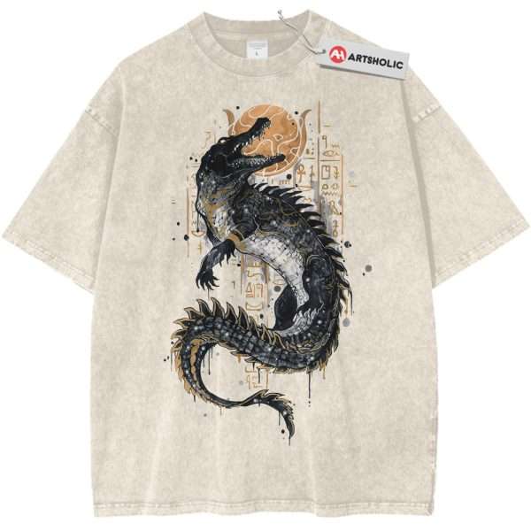 Ancient Crocodile Shirt, Animal Lover Shirt, Vintage T-Shirt