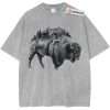 Mountain Bison Shirt, Wildlife and Nature Animal Shirt, Vintage T-Shirt