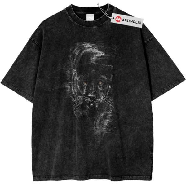 Mystic Panther Shirt, Wildlife Animal Shirt, Vintage Tee