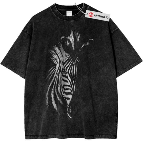 Zebra Shirt, Wildlife Animal Shirt, Vintage T-Shirt