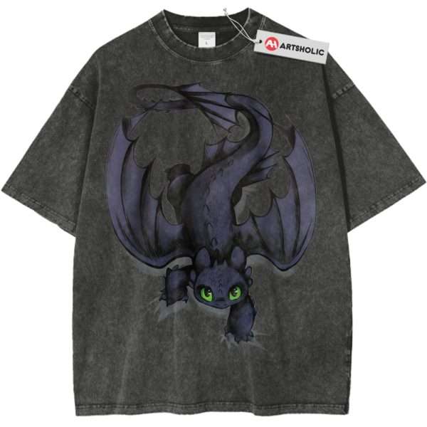 Toothless Shirt, How to Train Your Dragon Shirt, Animated Shirt, Vintage T-Shirt