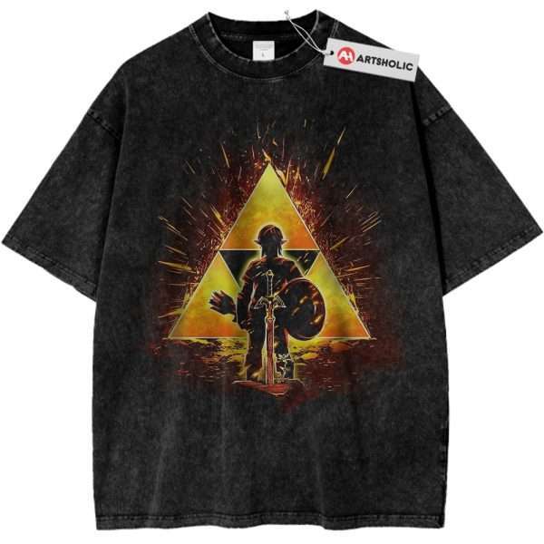 Link Shirt, The Legend of Zelda Shirt, Game Shirt, Vintage T-Shirt