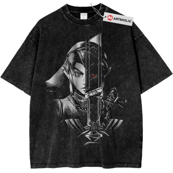 Link Shirt, The Legend of Zelda Shirt, Game Shirt, Vintage T-Shirt